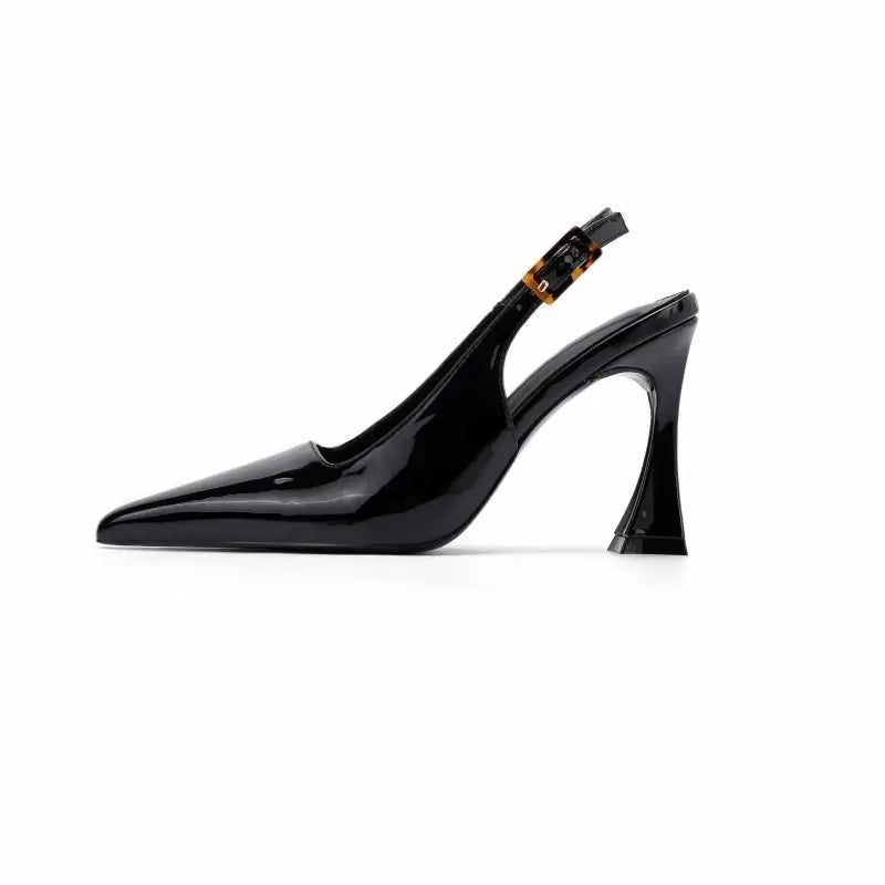 Fashion High Heels Luxurious Versatile Women's Shoes Slim Heel Temperament New Heeled Sandals Spring Elegant Pointed 2025 Pumps