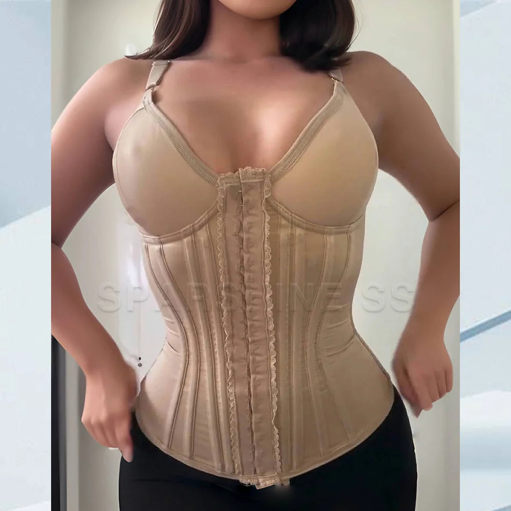 Shapewear Corset Women Waist Trainer Fajas Colombian Slimming Cincher Vest Tummy Trimmer Body Shaper Post Surgery