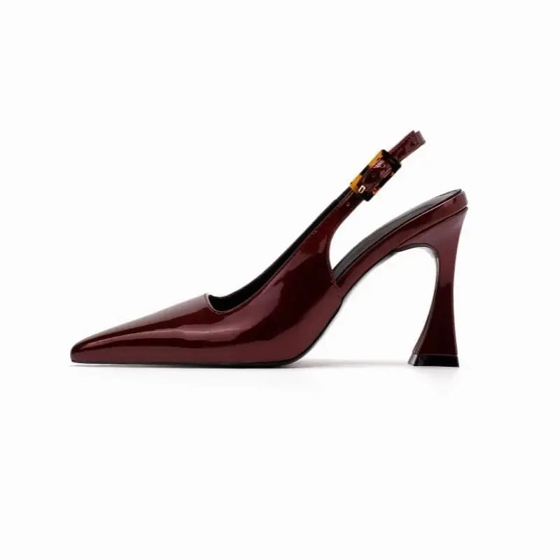 Fashion High Heels Luxurious Versatile Women's Shoes Slim Heel Temperament New Heeled Sandals Spring Elegant Pointed 2025 Pumps