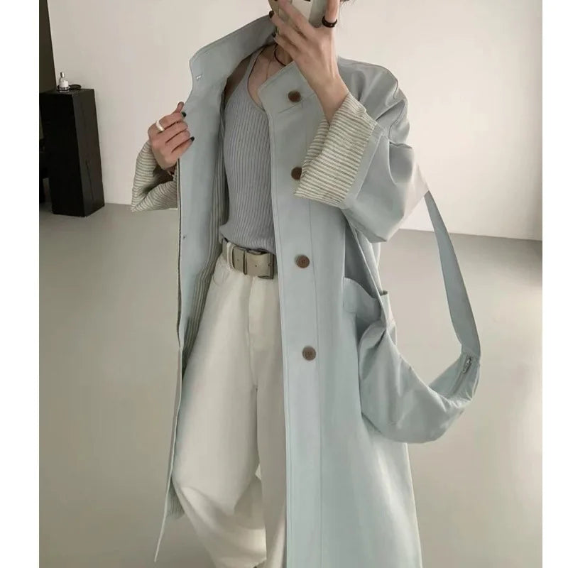Fashion Long Trench Coat for Women