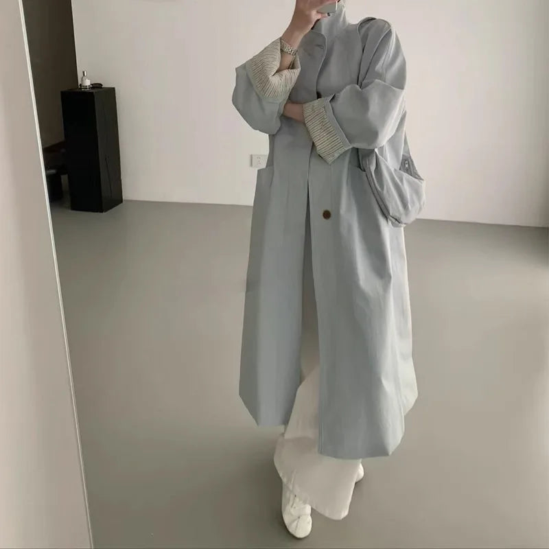 Fashion Long Trench Coat for Women