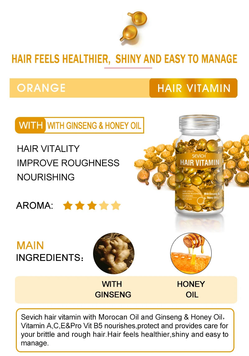 Smooth Silky Hair Vitamin Capsule