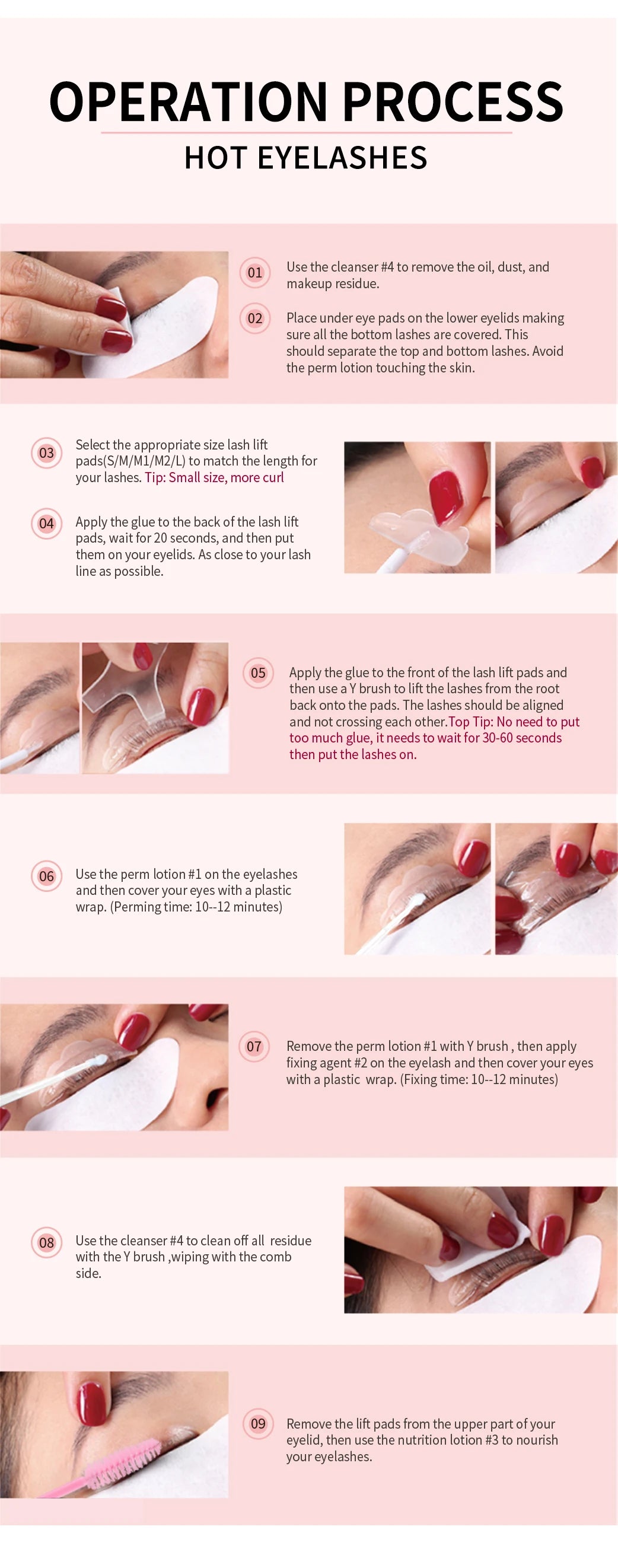 Upgrade Version Lash Lift Kit