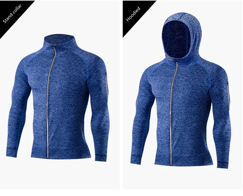 Sport Jackets For Men 2022 Sweatshirts Casacas Deportivas Running Breathable Jaquetas Man Compression Hoodies Coat Cover Shirts