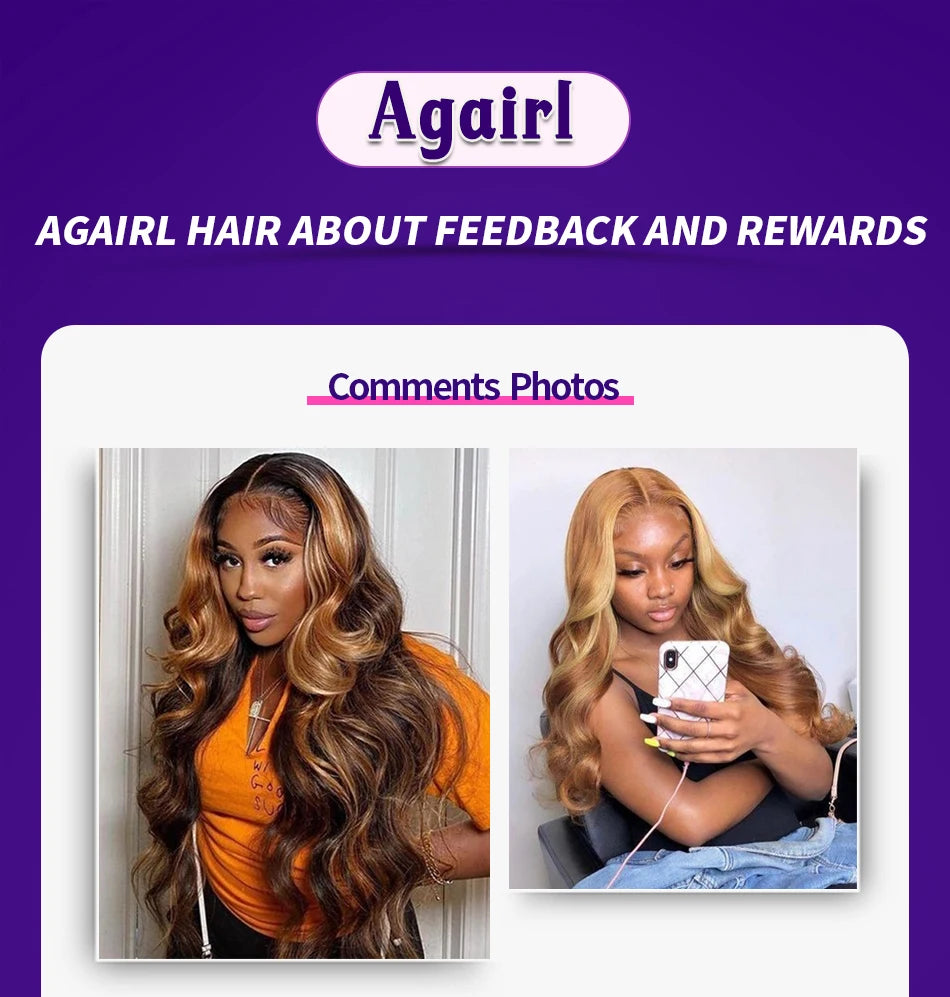 200% Ready Go Curly Human Hair Wigs Honey Blonde Brown 13X6 Water Wave Lace Frontal Wig Ombre Blonde Black 6X4 Lace Closure Wigs