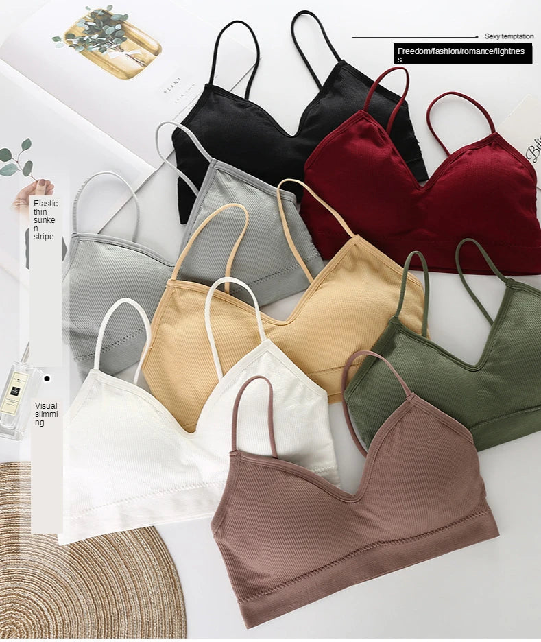 Sexy Sport Bra Top Backless Sports Bra Women Bra Tops Bralette V Neck Brassiere Sport Femme Seamless Underwear Push Up Sport