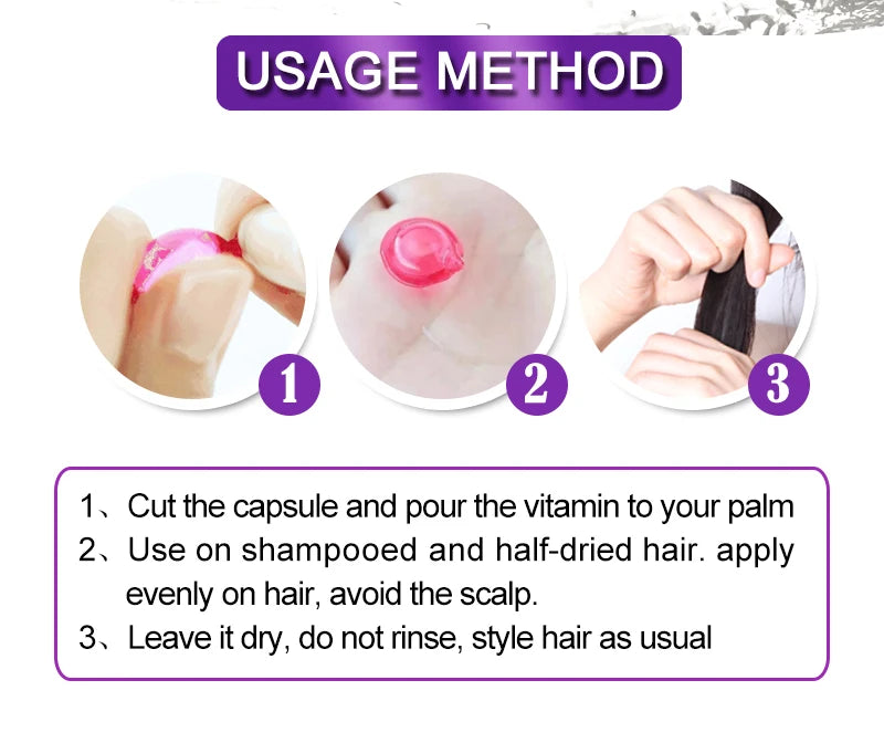 Smooth Silky Hair Vitamin Capsule