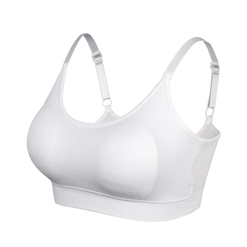 Sports Yoga Bra Women Seamless Padded Sports Bra Fitness Running Gym Bra Sports Underwear Push Up Sport Bra for Cup A B