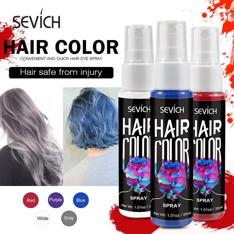 Instant Hair Dye Spray