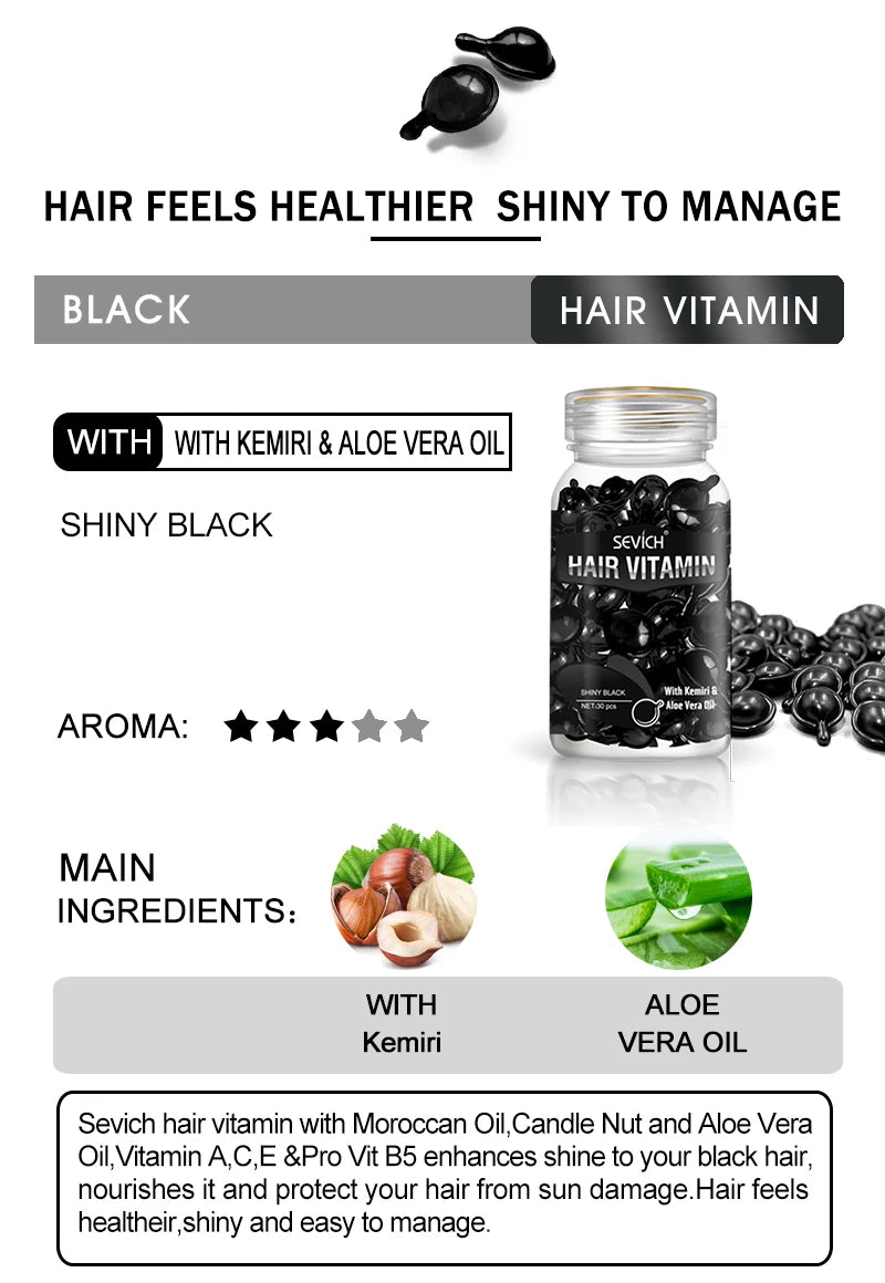 Smooth Silky Hair Vitamin Capsule