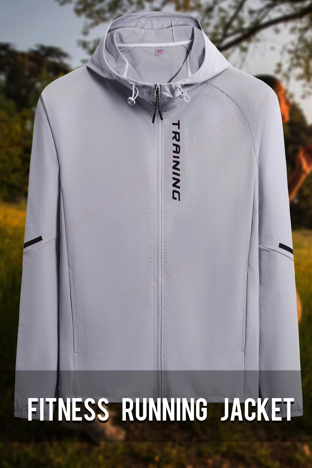 Sport Jacket Women Running Summer Print Training Long Sleeve Fashion Outdoor Gym Zipper Sweatshirt Breathable Workout Yoga Coat