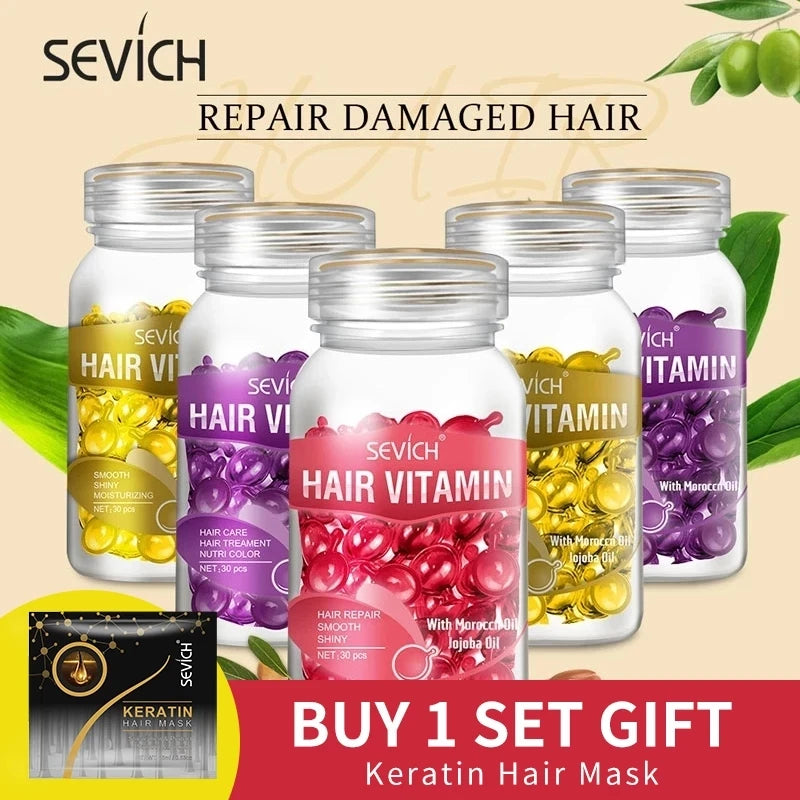 Smooth Silky Hair Vitamin Capsule