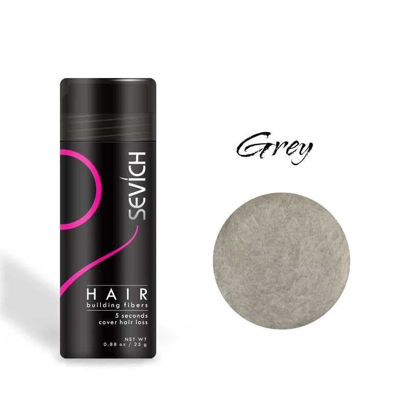 Hair building fibers powder