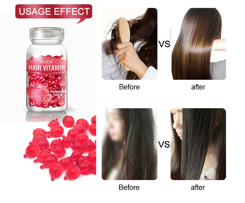 Smooth Silky Hair Vitamin Capsule