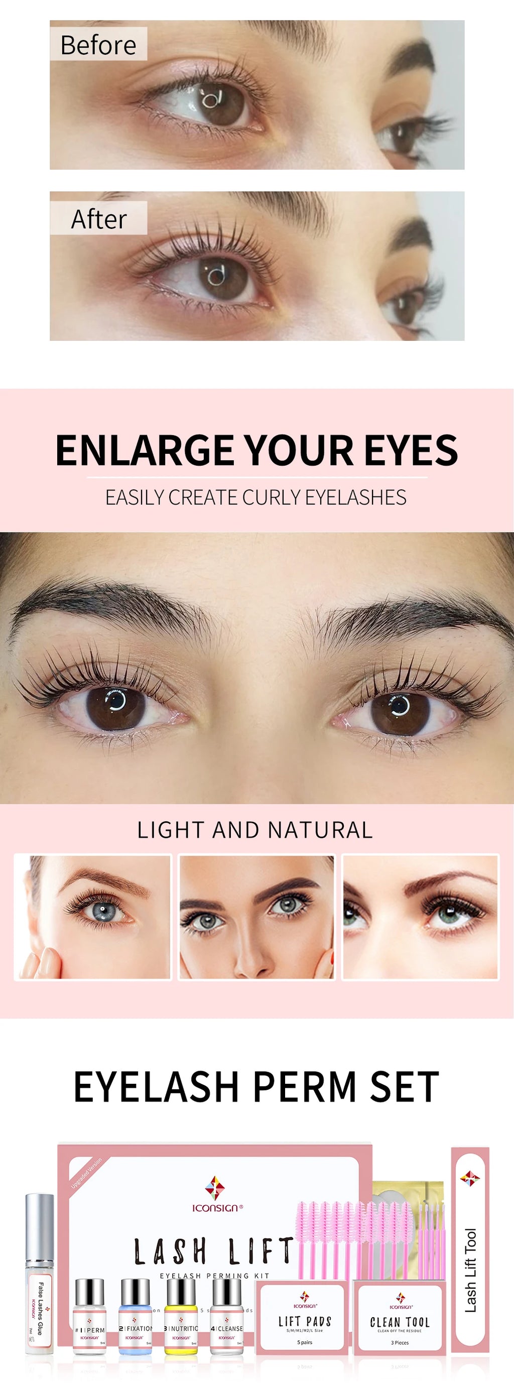 Upgrade Version Lash Lift Kit