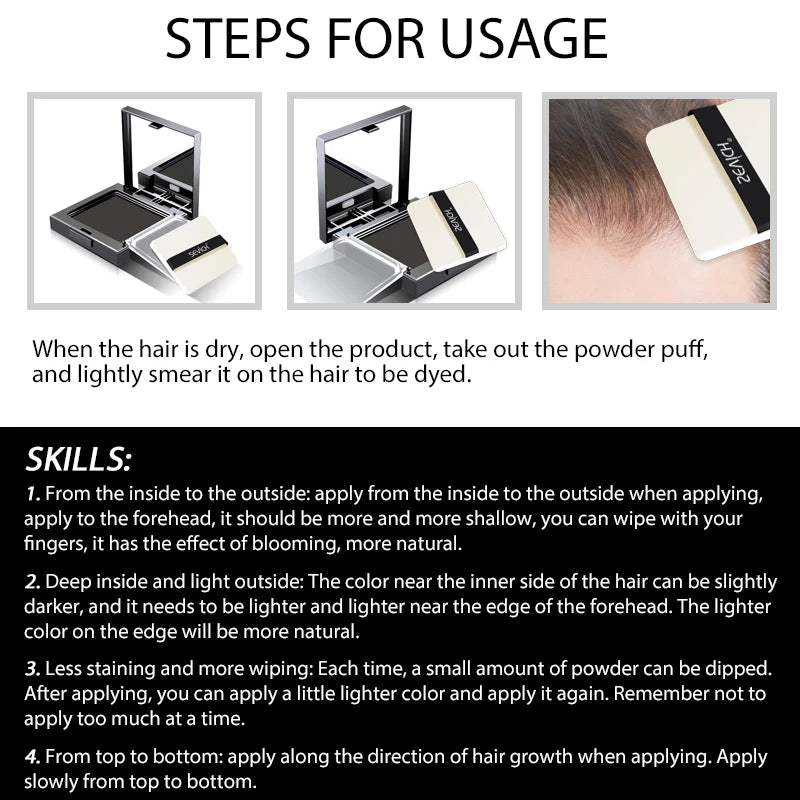 Waterproof Hairline Shadow Powder