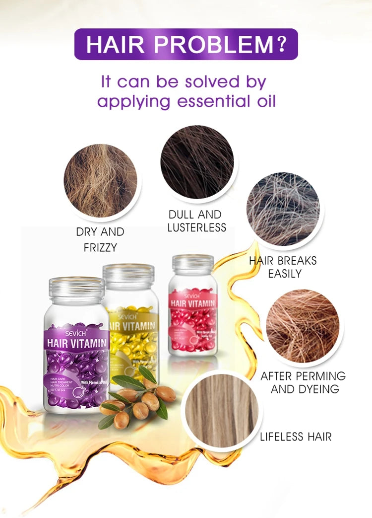 Smooth Silky Hair Vitamin Capsule