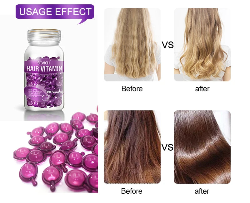 Smooth Silky Hair Vitamin Capsule