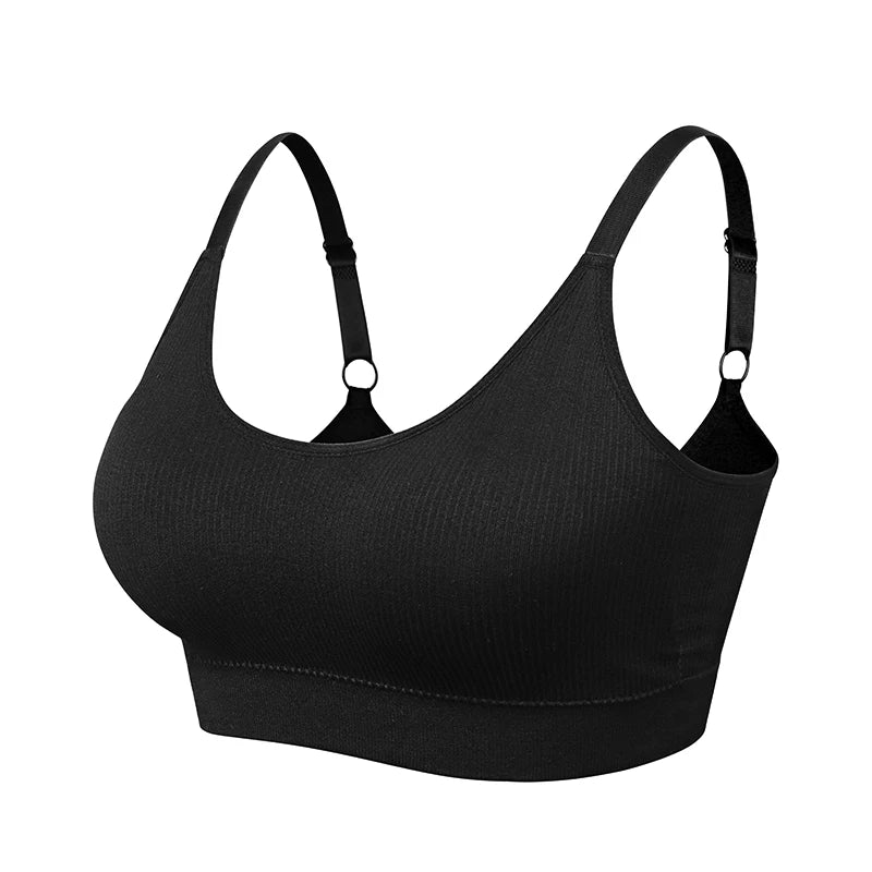 Sports Yoga Bra Women Seamless Padded Sports Bra Fitness Running Gym Bra Sports Underwear Push Up Sport Bra for Cup A B