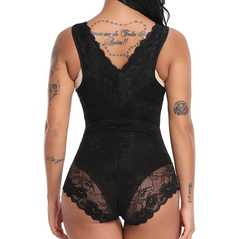 Women Shapewear Waist Trainer Bodysuits Slimming Underwear Seamless Full Body Shaper Firm Control Bodybriefer Postpartum Fajas