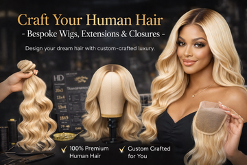 Craft  Your Human Hair(Wigs, Extensions, Closures) style 1