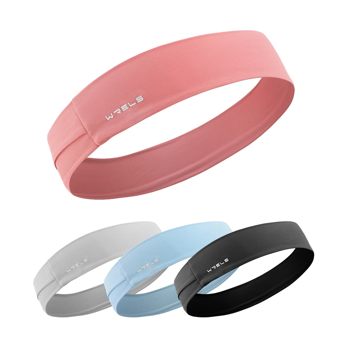 Sport Headband Quick-Drying Non-Slip Hair Band Stretch Elastic Sweatband Breathable Ponytail Gym Running Yoga Sport Headwear