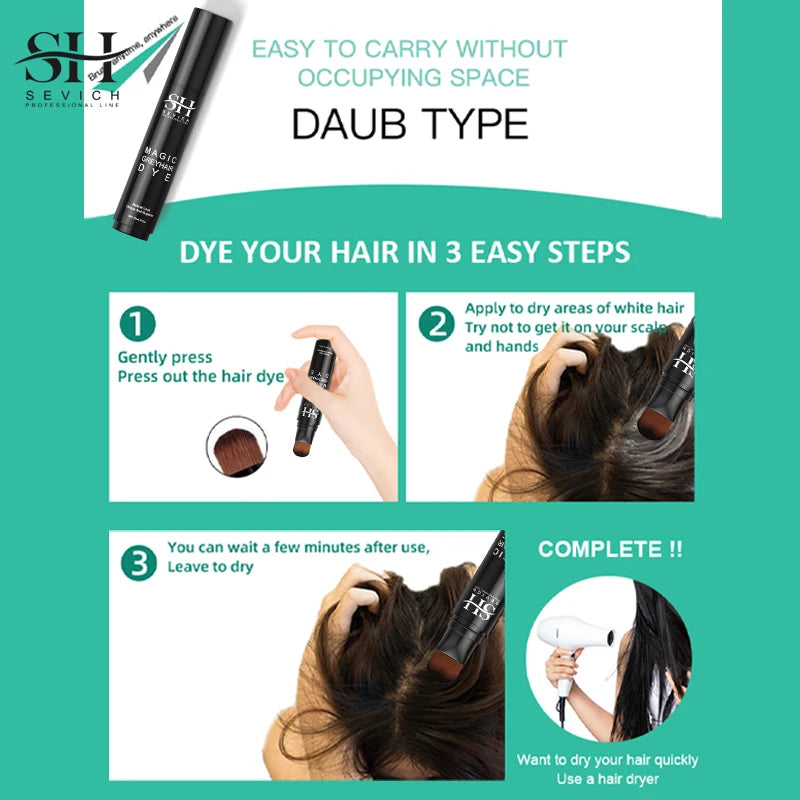 Instant Hair dye pen(Temporary Effect)