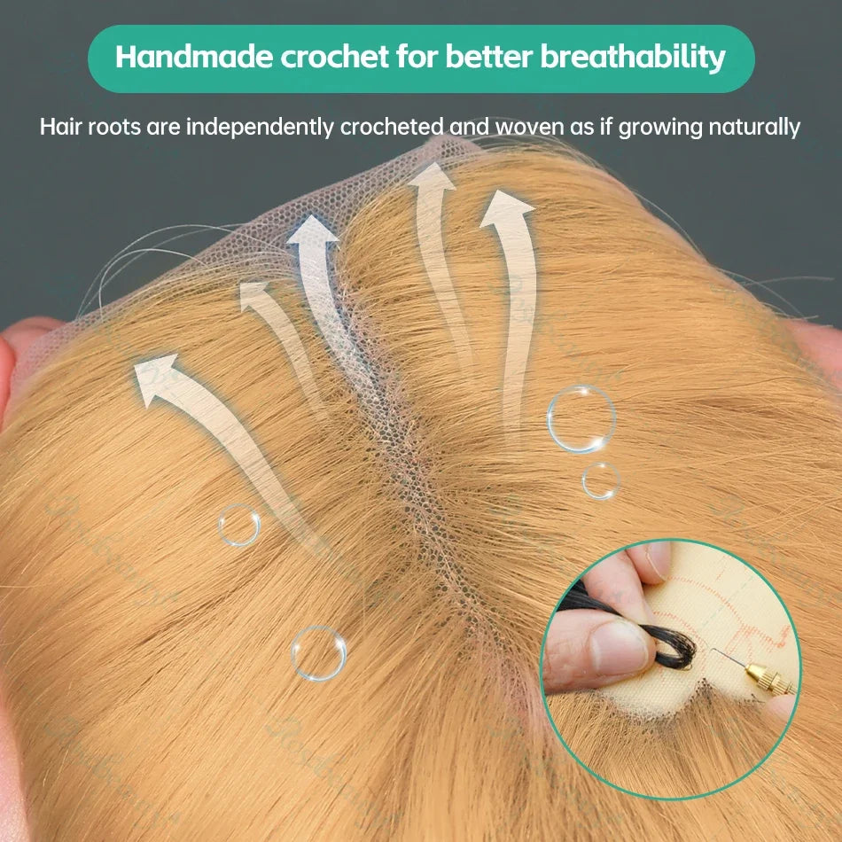 Honey Blonde Brazilian Human Hairs