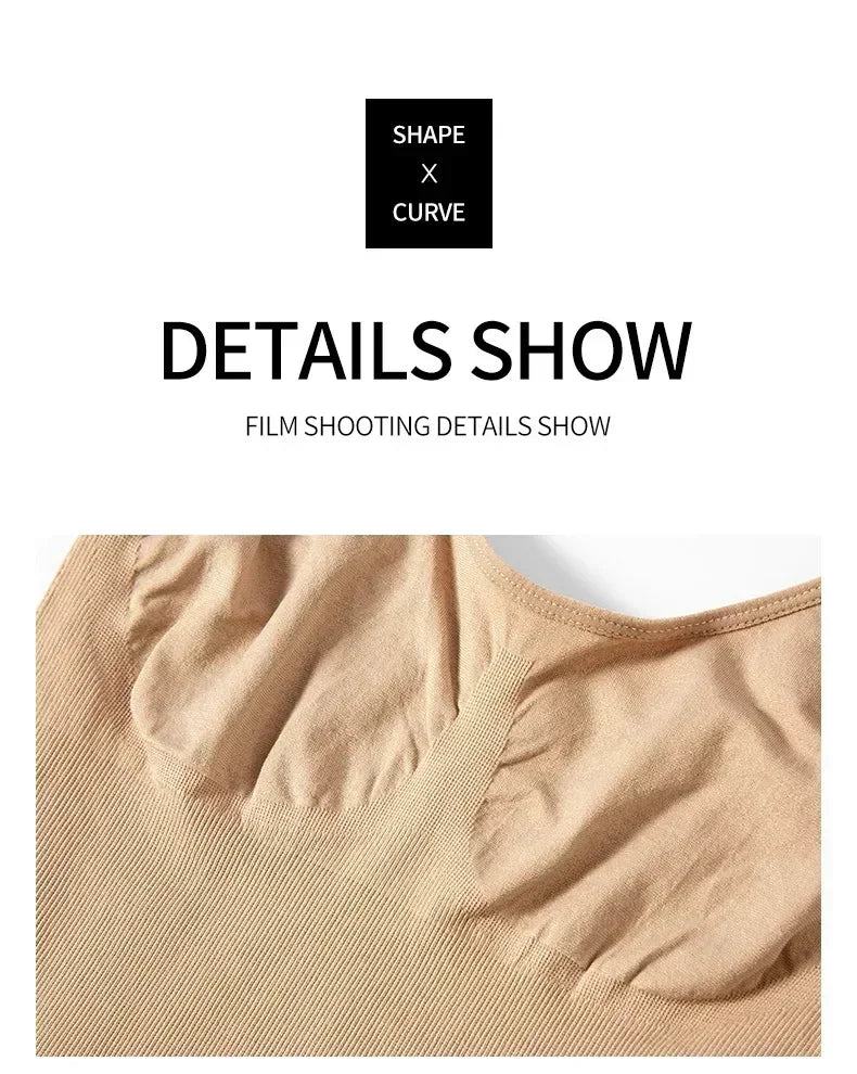 XS-3XL Solid Color Seamless Shaping Shapewear Bodysuit Tummy Control Butt Lifting Slimmer Body Shaper Women Underwear Shapewear