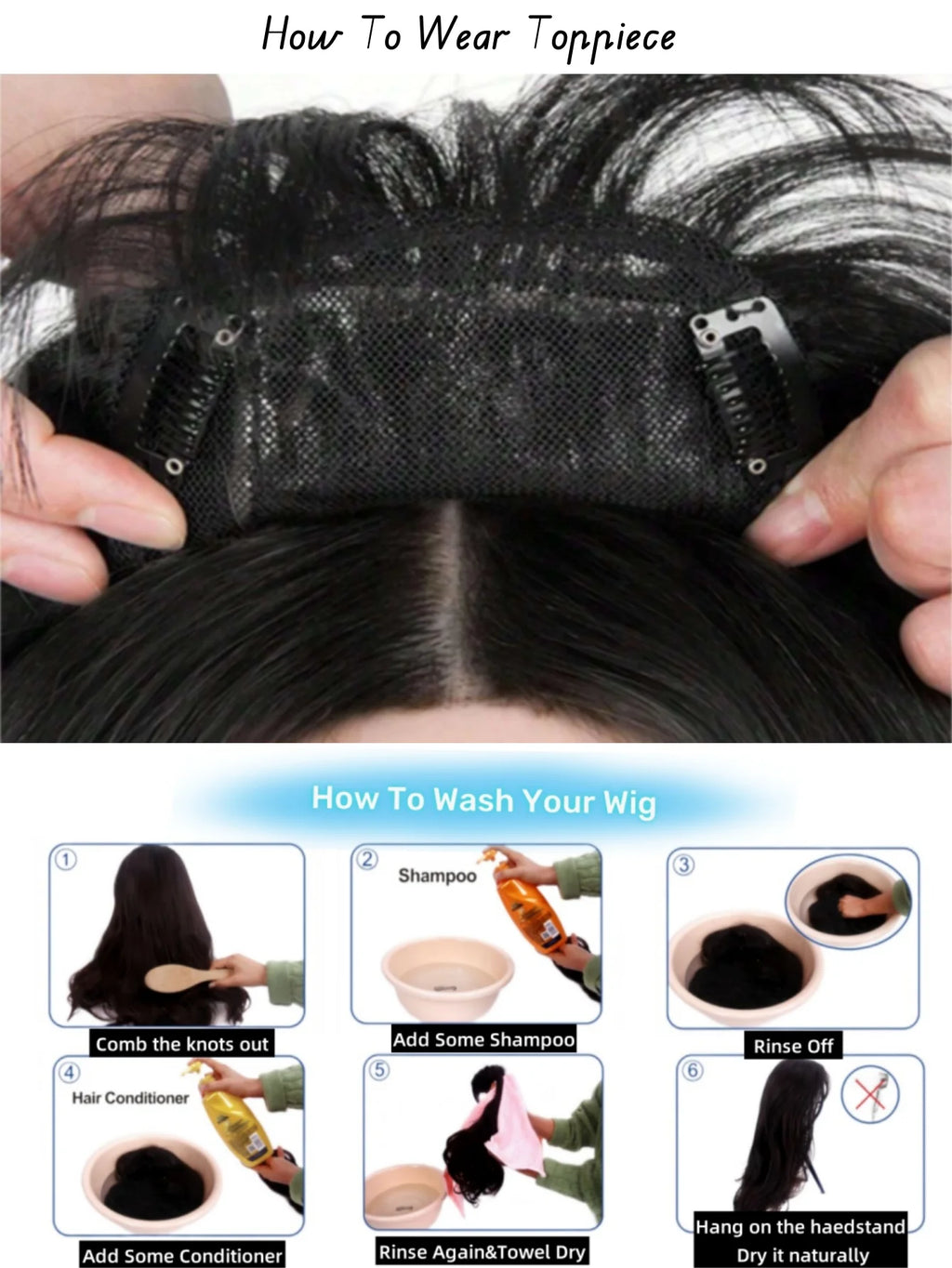 REEWES Men's Halloween Mohawk Wig in Brown Adults Short Hair Wigs for Men Synthetic Fiber Cosplay Hair Accessories