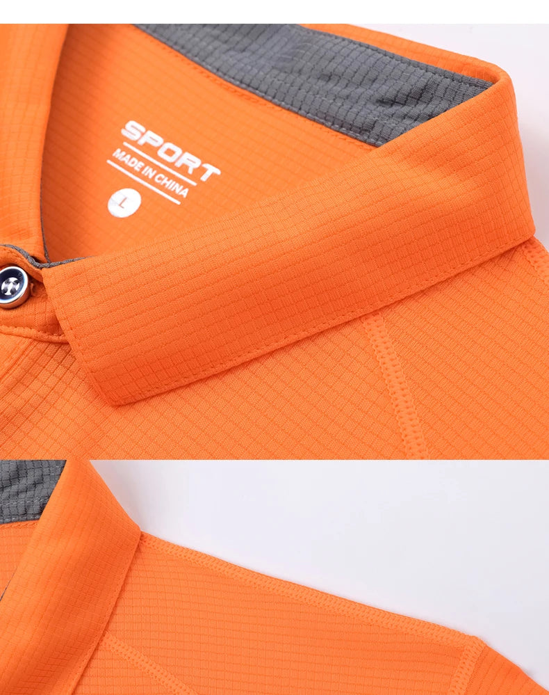 Customized Sport Polo Shirt for Men Women Quick Drying Turn Collar Blouse Golf Wear Mens Design Shirts Pickleball Horse Clothing