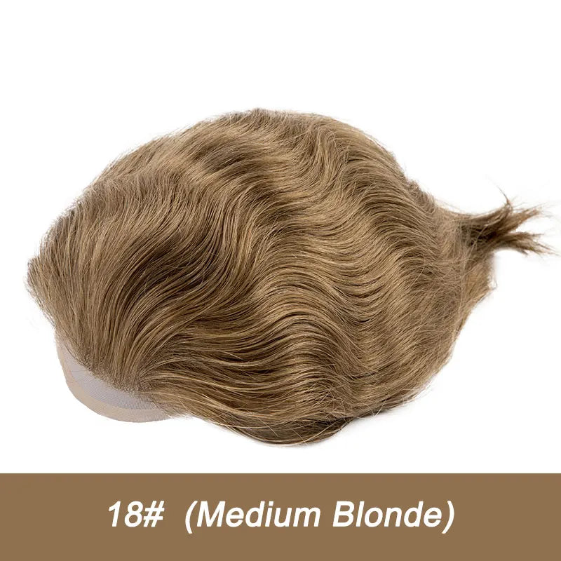 Men Wig Gray Hair Natural Haline Lace Front with Mono Top 6" Men's Capillary Prothesis Durable Toupee Men Wigs For Man