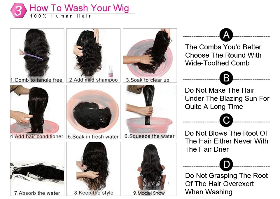 U Part Wig Body Wave Bob 250% Human Hair Wigs 8-16" For Women Brazilian Virgin Hair Natural Color Full Machine Made U Part Wigs