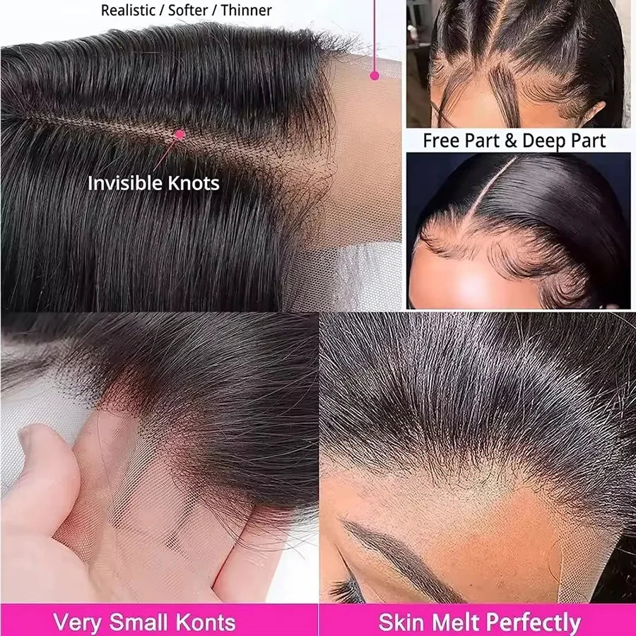 Burmese Curly Human Hair Wigs 12A Brazilian Hair 13x6 13x4 HD Lace Frontal Wigs Human Hair 250% Density 5x5 HD Lace Closure Wigs