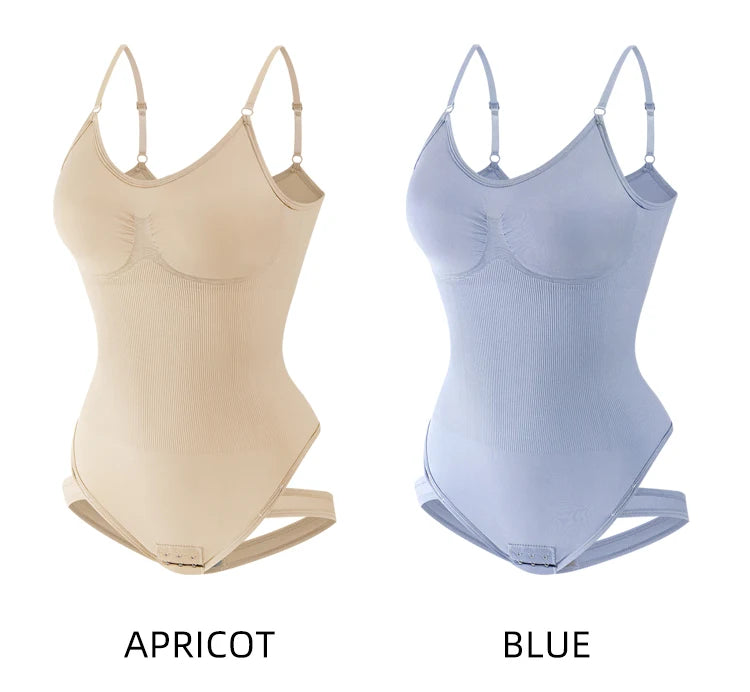 New Seamless Shapewear Slimming Ful Body Shaper Thongs Bodysuit Waist Trainer Body Shaping Sculpting Breast Women Top Underwear
