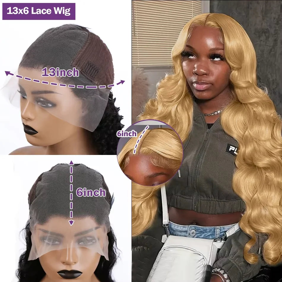 Honey Blonde Brazilian Human Hairs