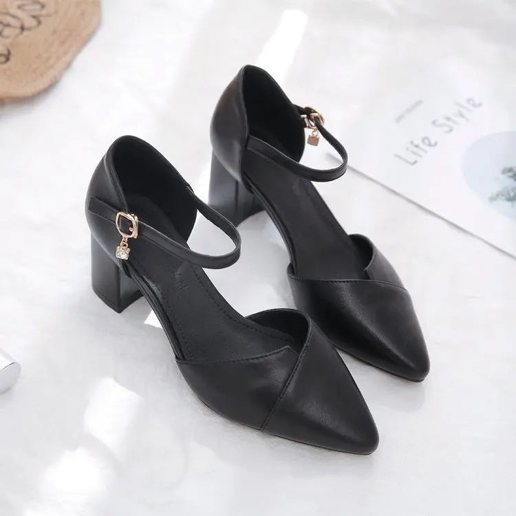 Comfortable, soft and elegant women's high-heeled shoes suitable for parties, balls and the office.