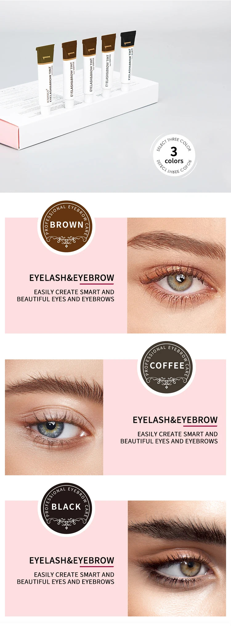 Eyelash Eyebrow Dye Tint Kit