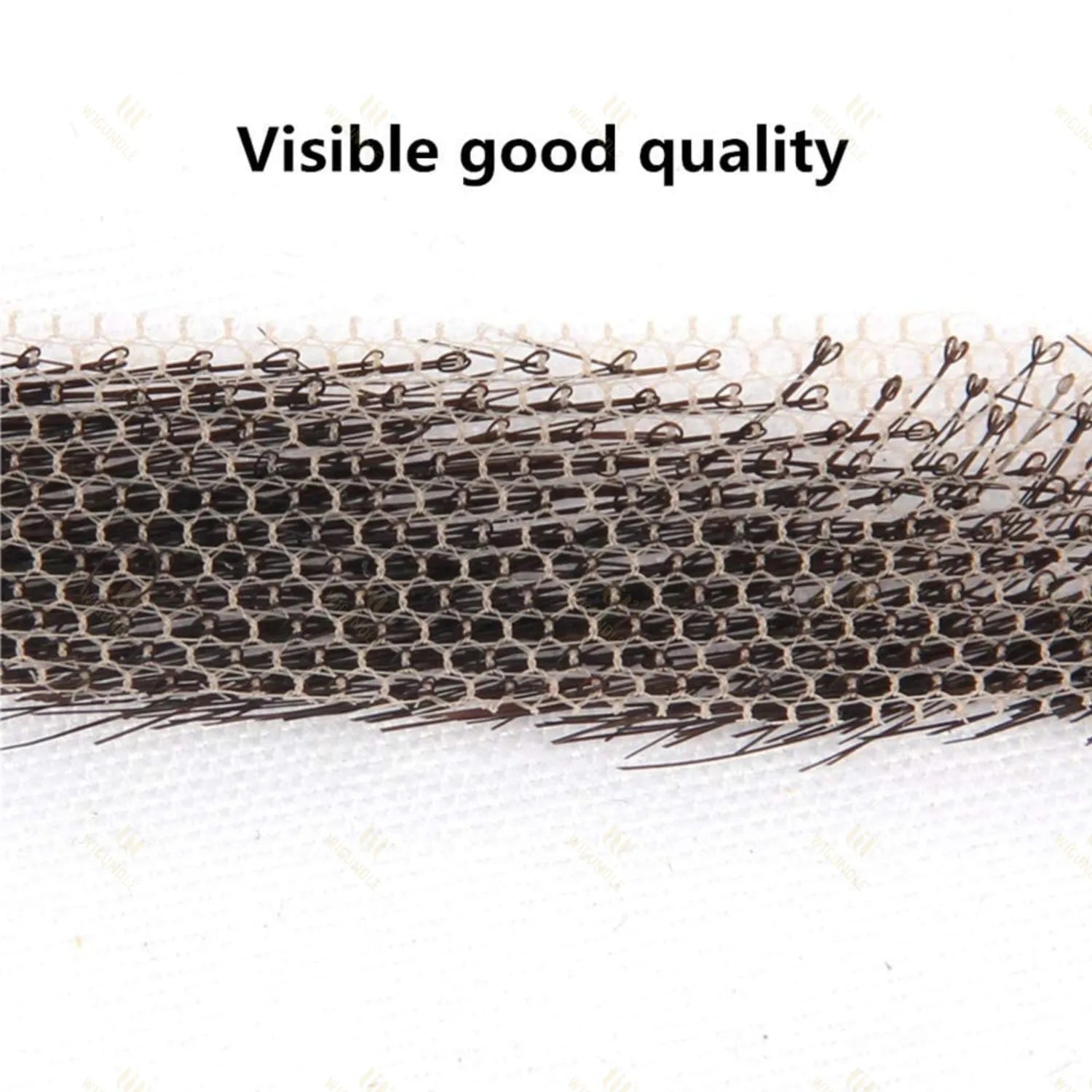 WIGUNDLE Women/Man's Eyebrows Hair Eyebrows Six Style 100% Human Hair Artificial Weaving Lace Workers' Hair Braided Eyebrow Wigs