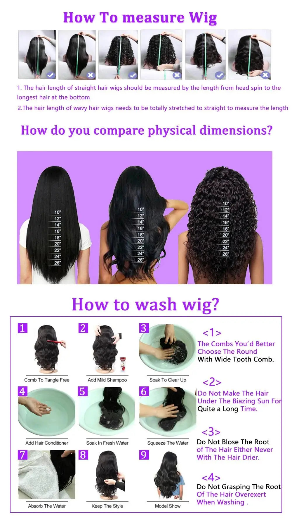 Short Curly Water Wave Brazilian Human Hairs