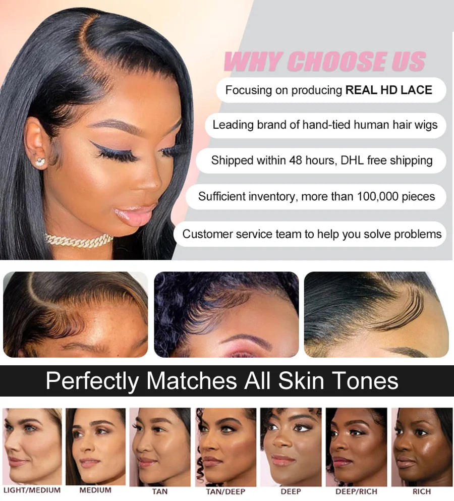 Burmese Curly Human Hair Wigs 12A Brazilian Hair 13x6 13x4 HD Lace Frontal Wigs Human Hair 250% Density 5x5 HD Lace Closure Wigs