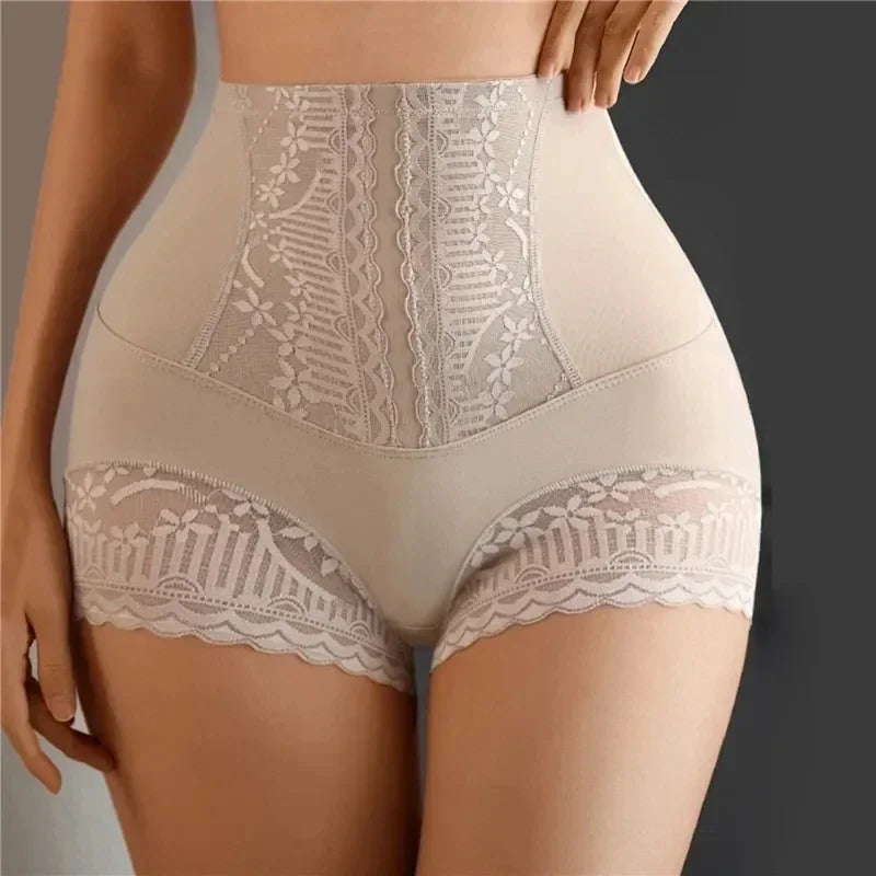 Women's Shapewear Panties High Waist Flat Belly Shorts Butt Lifter Body Shaper Slimming Underwear Postpartum Belly Shaping Panty