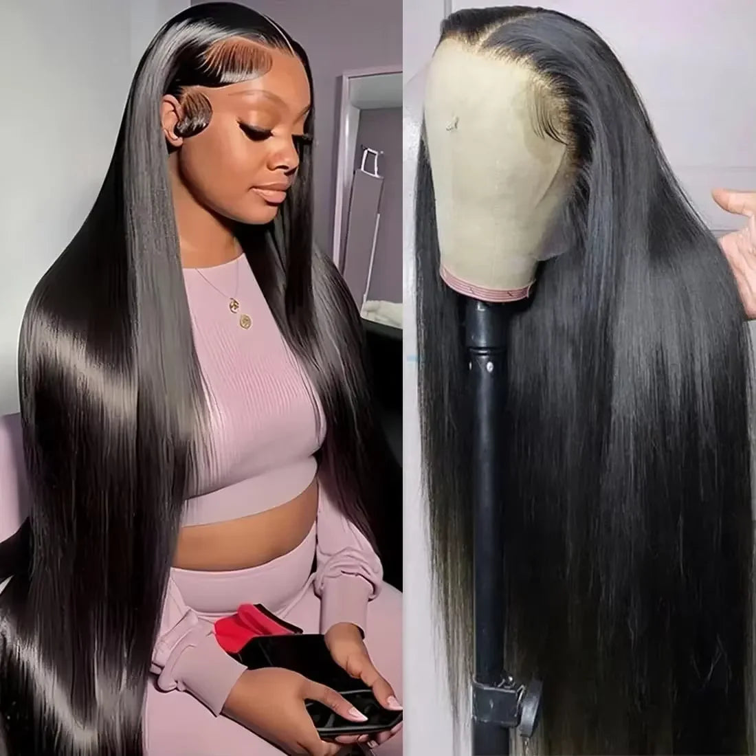 Straight Lace Frontal Brazilian Human