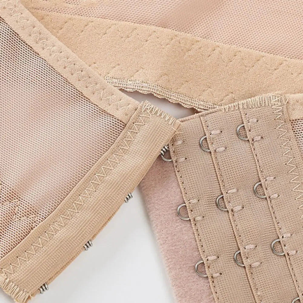 Elastic Anti Sagging Body Shaper Corset Shapewear Bustier Chest Posture Corrector Chest Gathered Vest Bra Support Shaper Women