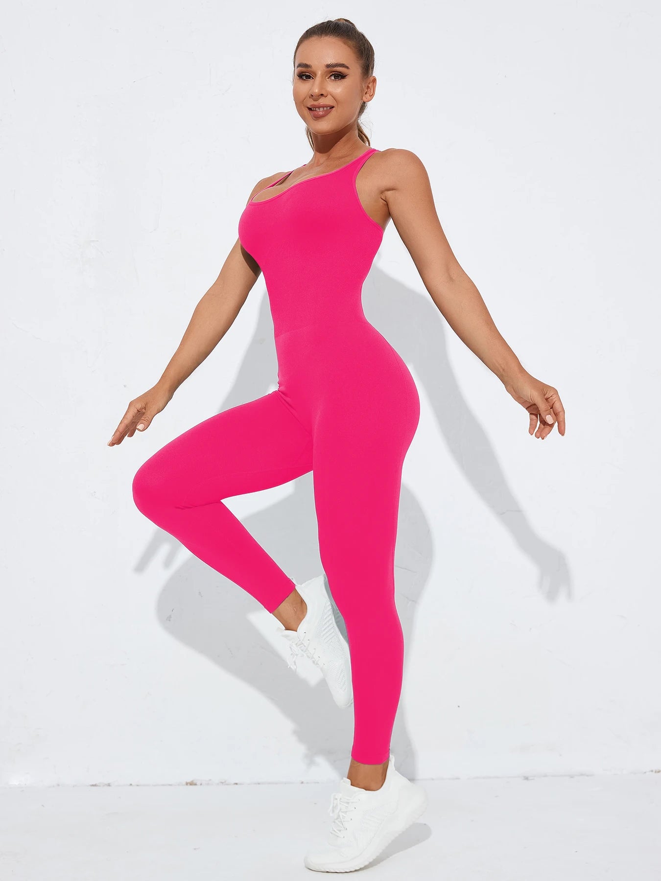 Women's Seamless Shapewear Bodysuit With Tummy Control, CrissCross Straps Backless Body Shaper, Women's Underwear & Shapewear