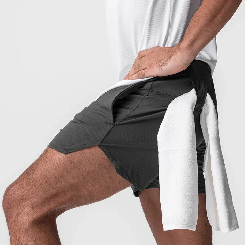 Men's Summer Streetwear Sport Quick Dry Casual Basketball Shorts Gym Fitness Running Jogger Short Pants Bodybuilding Sweatpants