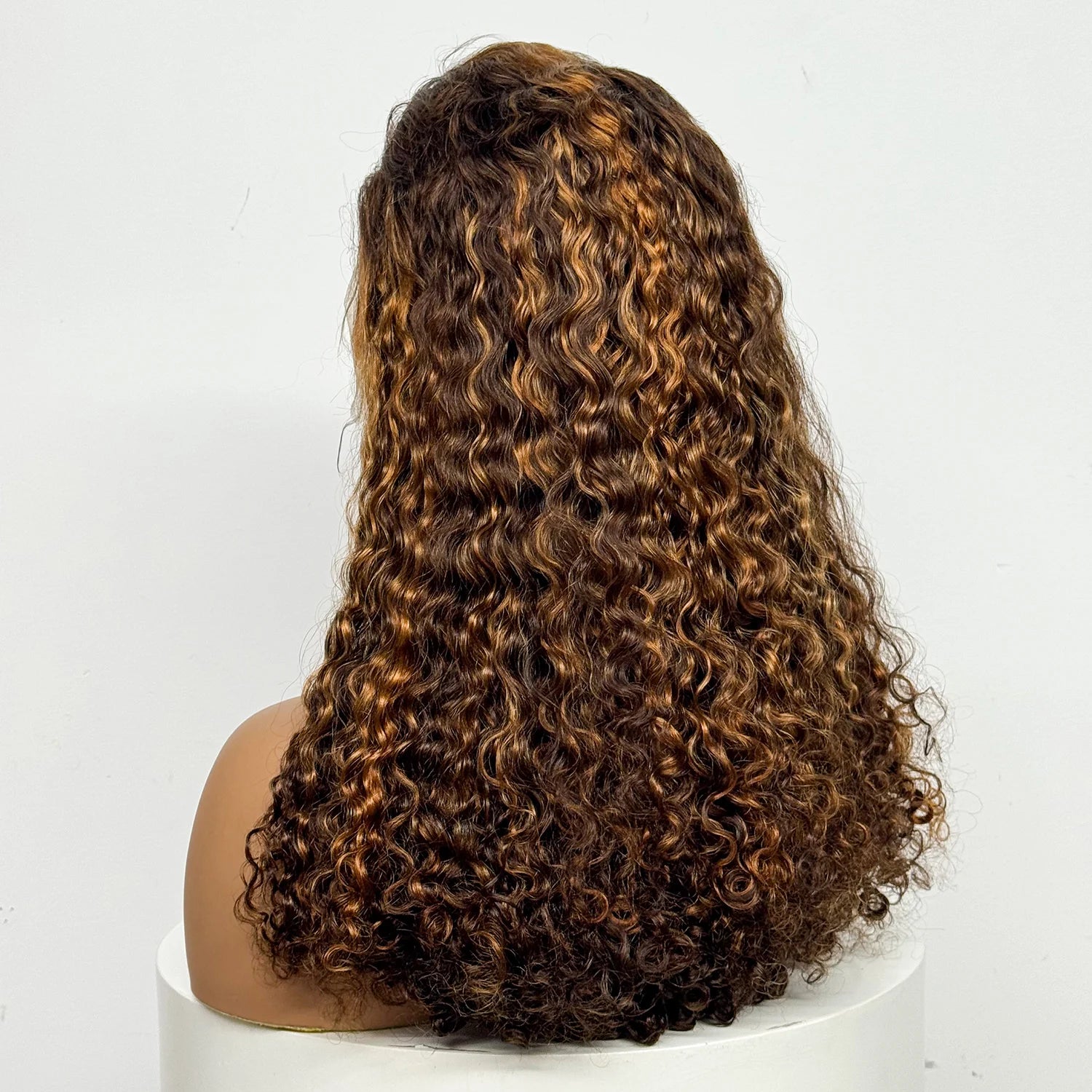 12-22 Inch 280% Density Human Hair Wigs Water Wave Curly Wigs 13x4 Transparent Lace Front Human Hair Wigs For Black Women
