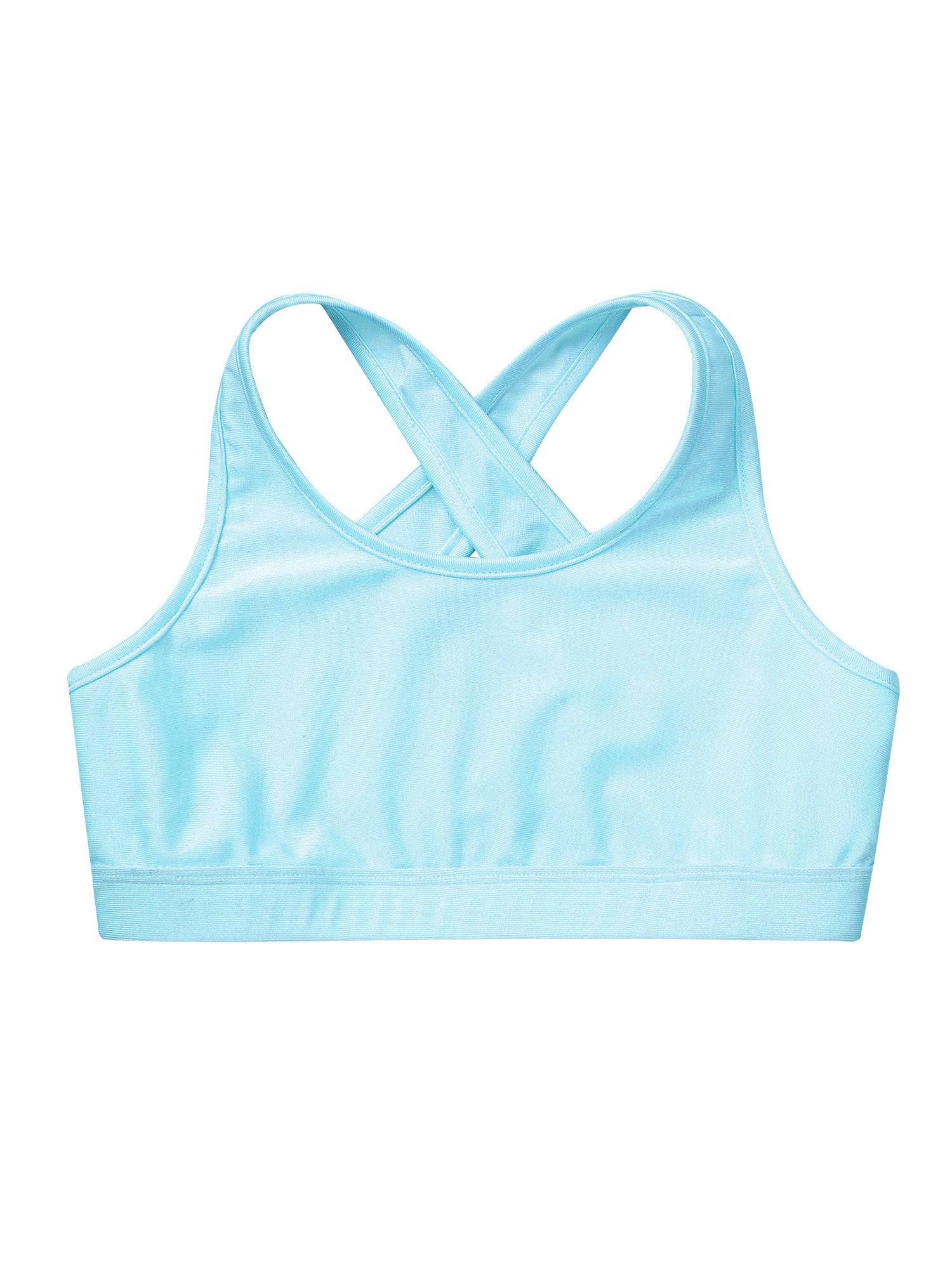 Sport Sets for Kids Girls Yoga Tracksuits Sleeveless U Neck Crop Top with Leggings Pants Set for Fitness Gym Workout Sportswear