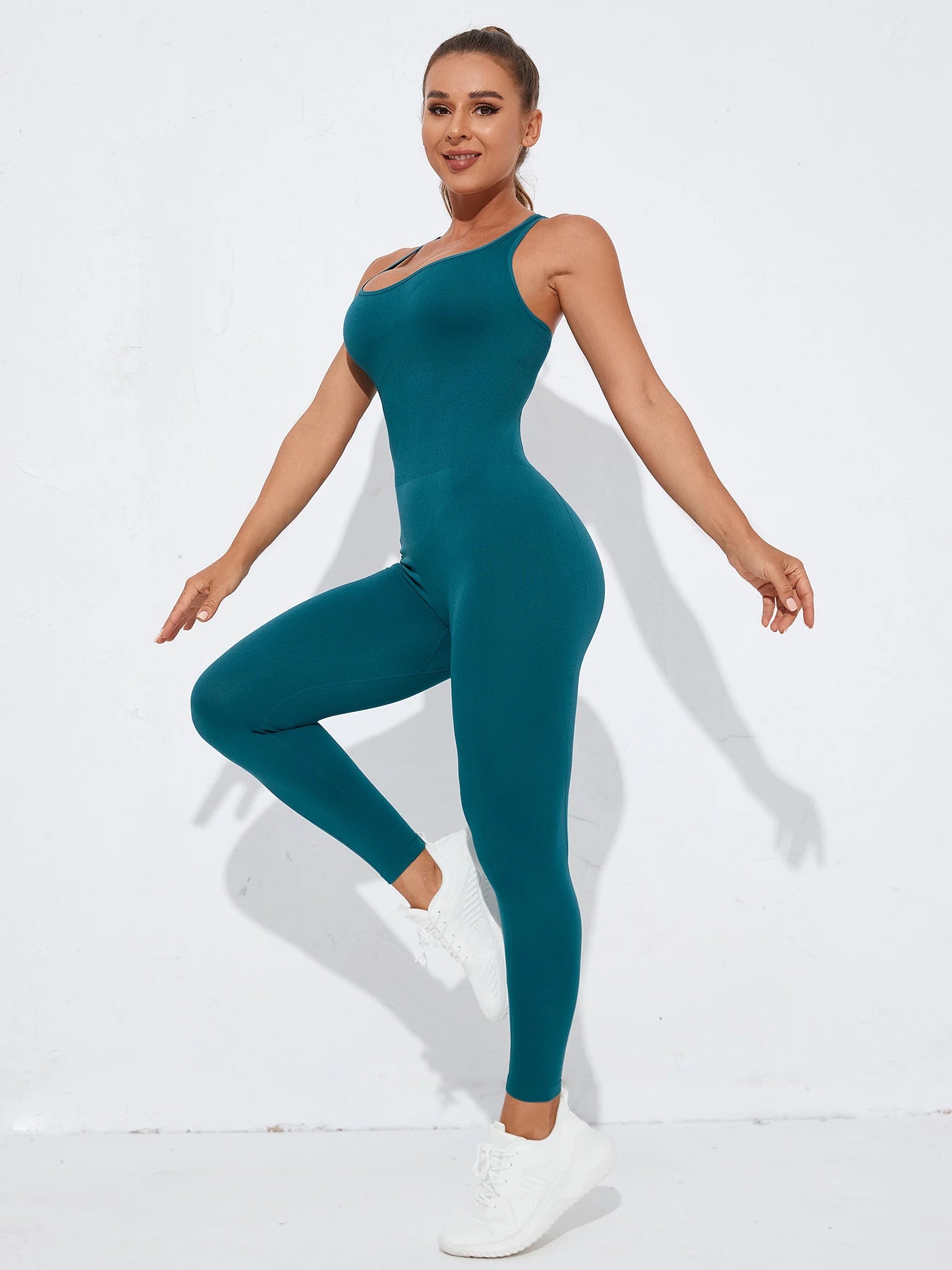 Women's Seamless Shapewear Bodysuit With Tummy Control, CrissCross Straps Backless Body Shaper, Women's Underwear & Shapewear