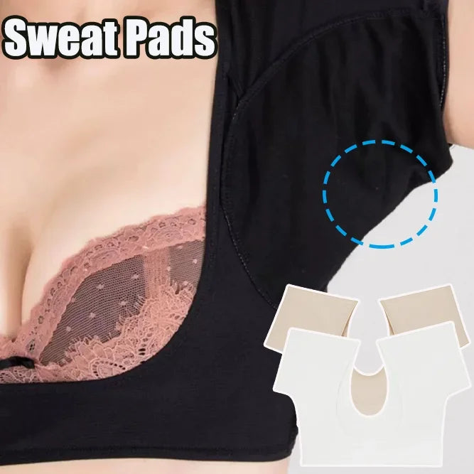 T-Shirt Shape Sweat Pad Summer Women Girls Reusable Washable Underarm Sweat Vest Daily Breathable Solid Color Sweats Proof Vest
